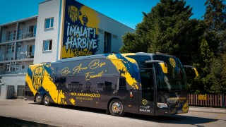 Yenilenen Ankaragücü’nün takım otobüsü pırıl pırıl!