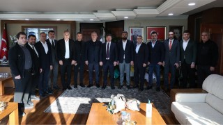 Ankaragücü'nden Onursal Başkan Mehmet Yiğiner'e hayırlı olsun ziyareti